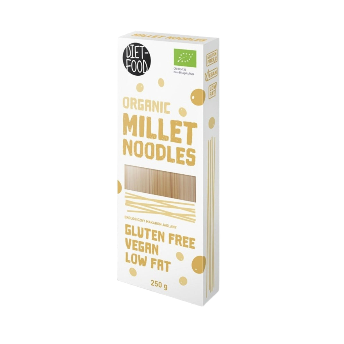 Diet Food Paste Tăiței din Mei BIO, 250 g
