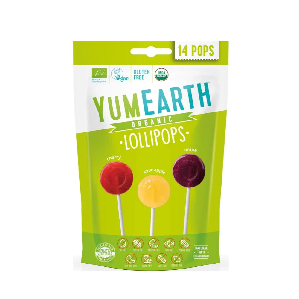 YumEarth Acadele bio mix, 14 buc