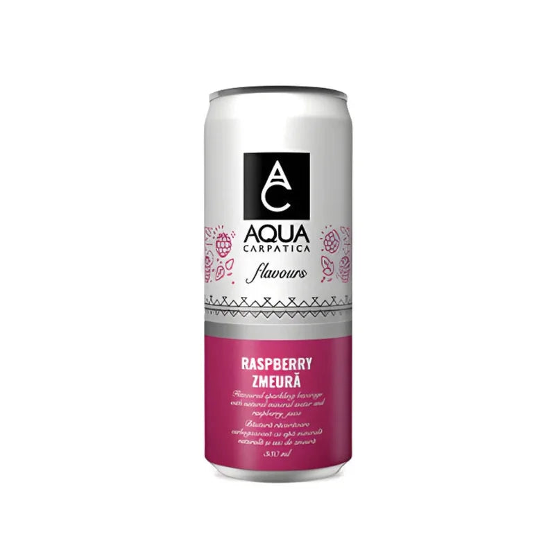 AQUA CARPATICA Apa Flavours Zmeura Doza 0.33L