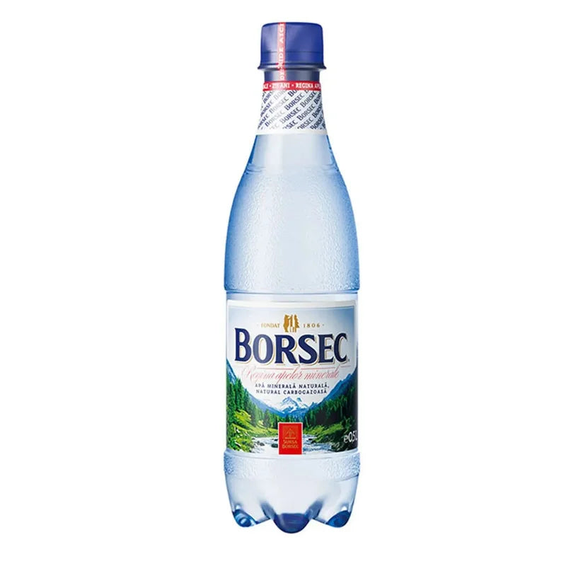 BORSEC Apa Minerala Carbogazoasa 0.5L