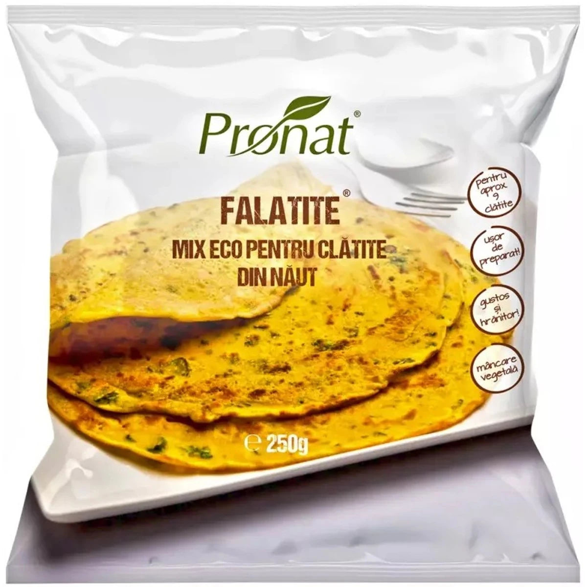 Pronat Falatite Mix Eco din Făină de Năut pentru Clătite, 250g