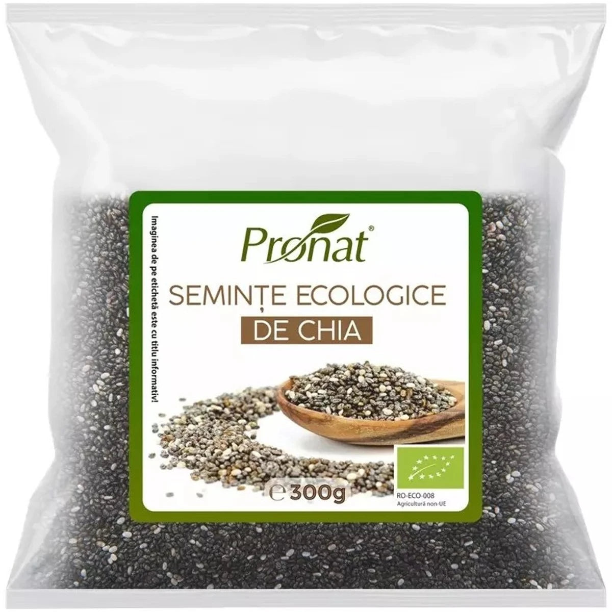 Pronat Semințe de Chia Eco, 300g