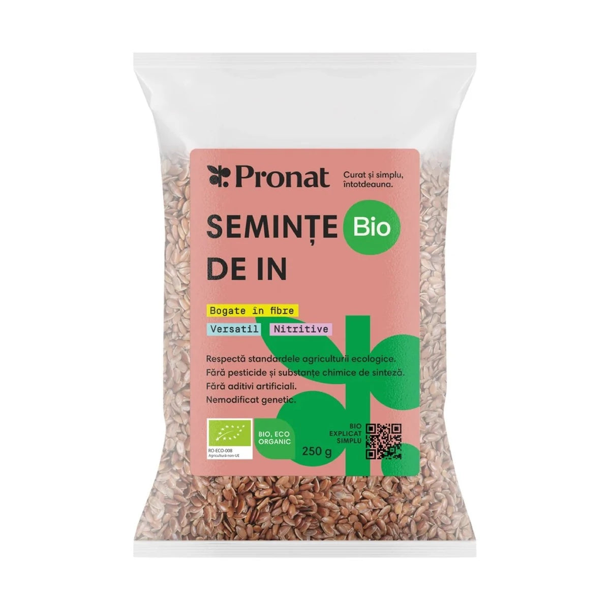Pronat Semințe de In Eco, 250g