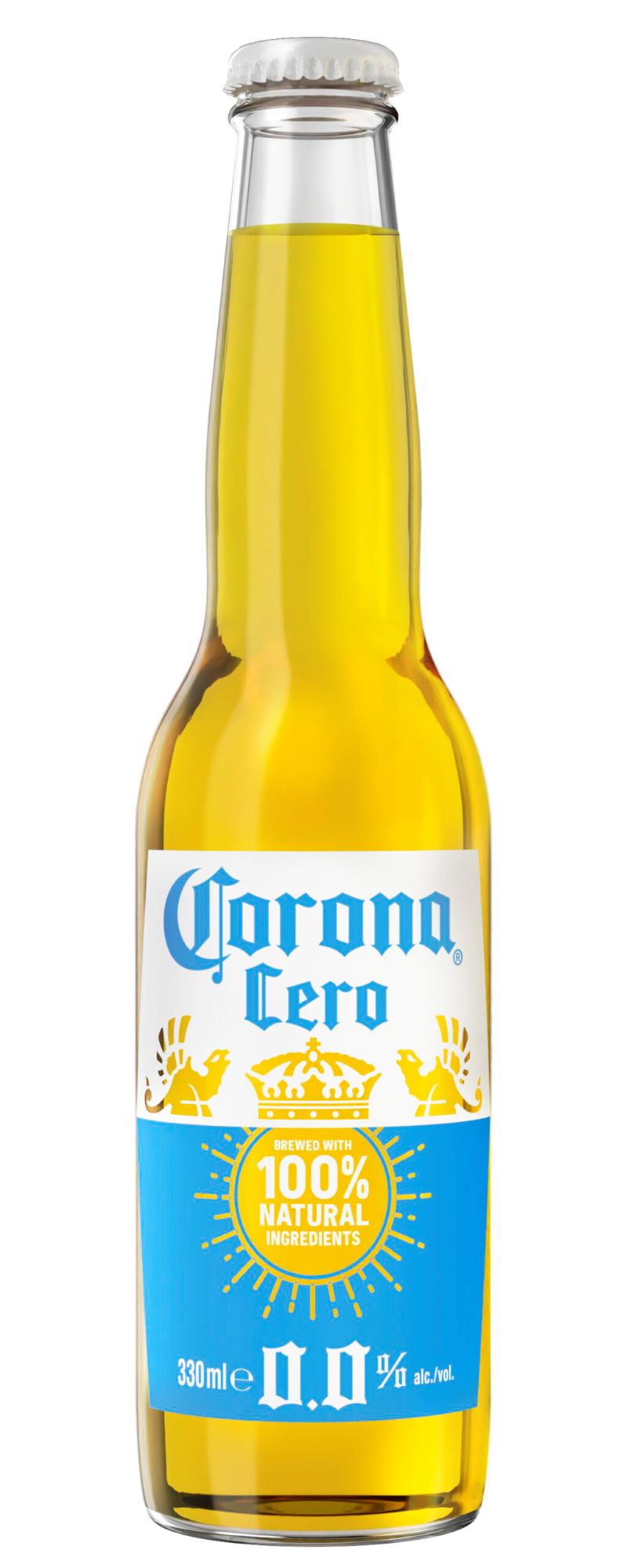 Corona Cero Bere Fără Alcool 0,0% Sticlă 0.33L