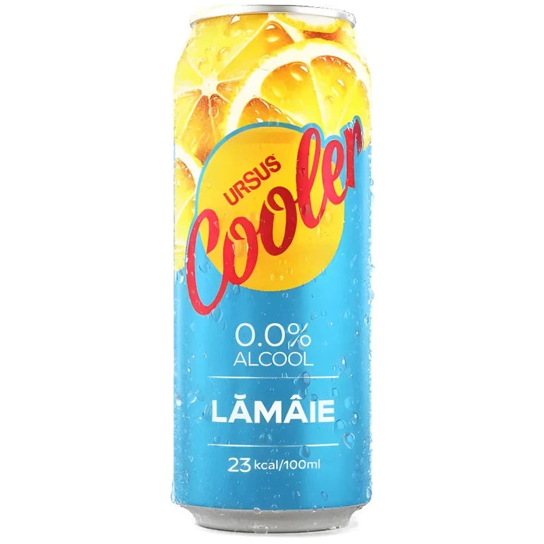 URSUS COOLER Bere Doza Lamaie 0% 0.5L