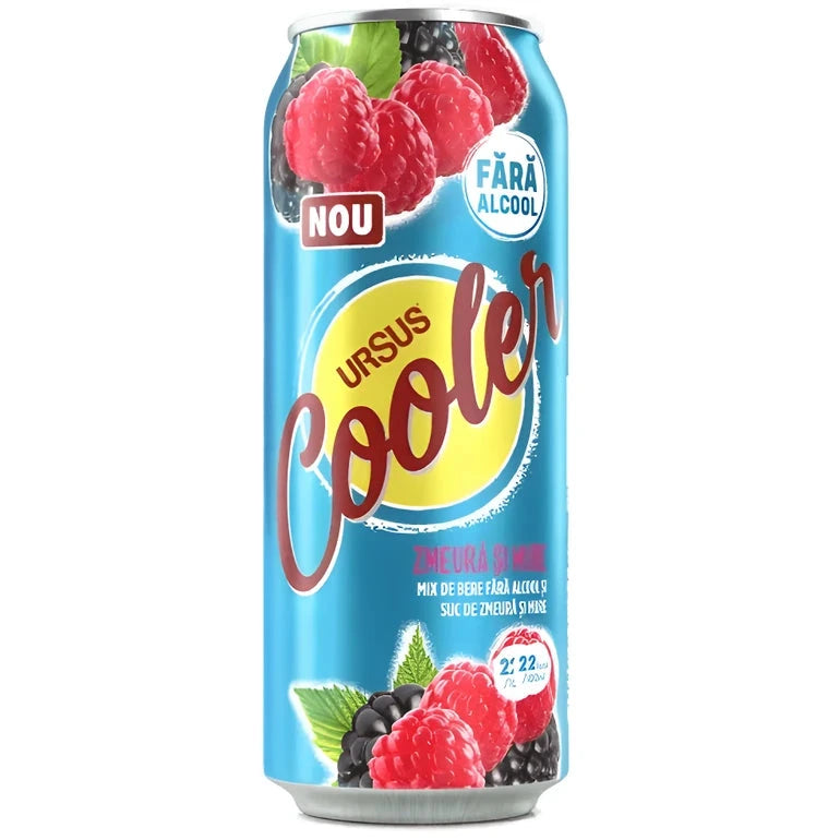 URSUS Cooler Zmeura si Mure 0% 0.5L