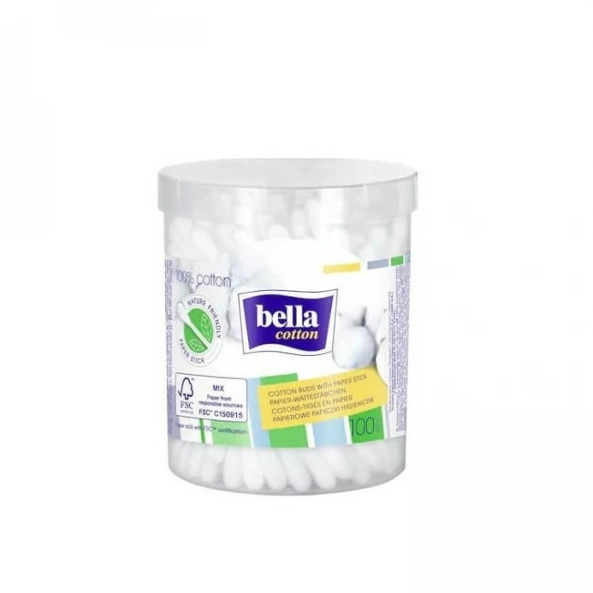 Bella Cotton Betisoare Igienice, Cutie, 100 Buc