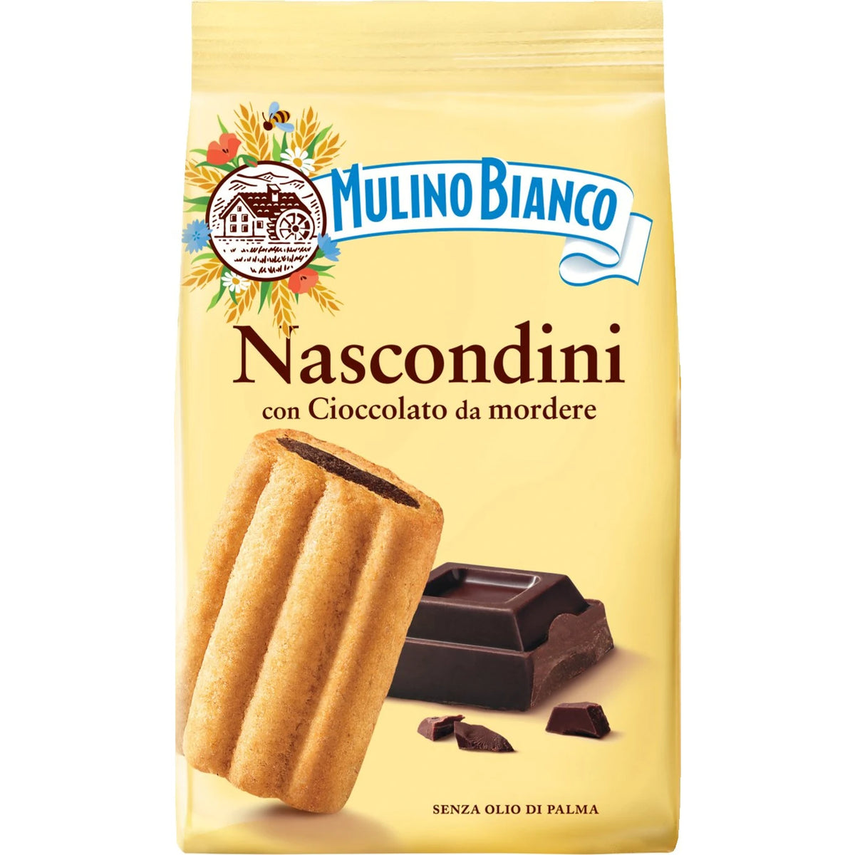 Mulino Bianco Nascondini, Biscuiti cu Ciocolata, 330g