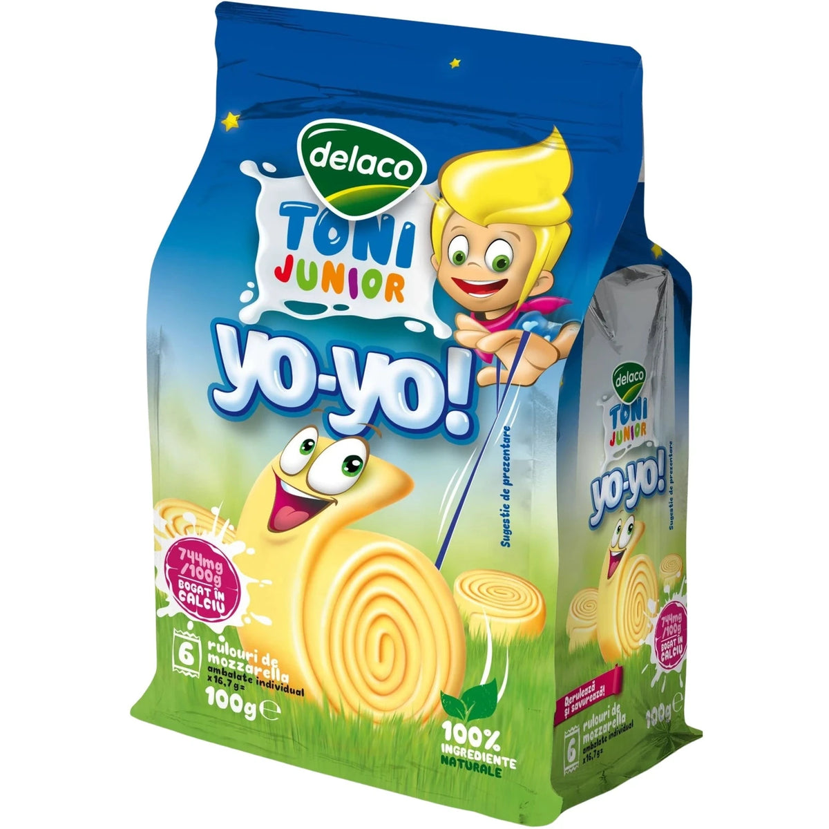 Delaco Junior Mozzarella Yo-Yo 100g