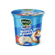 Delaco Junior Branza Pufoasa, Crema de Branza Natur 140g