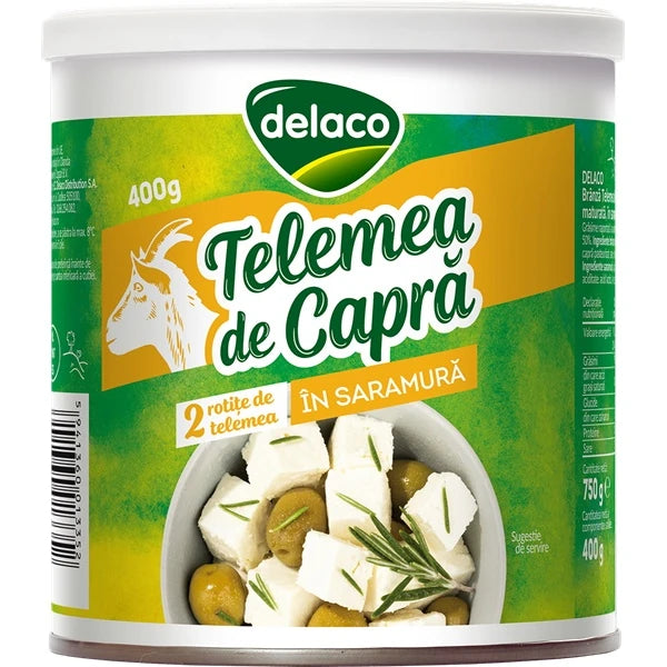 Delaco Telemea de Capra in saramura 400g