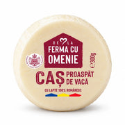 De la Ferma cu Omenie Cas Proaspat de Vaca, 300 g