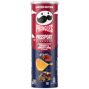 Pringles Chipsuri cu BBQ Dulce si Afumat Canadian Style