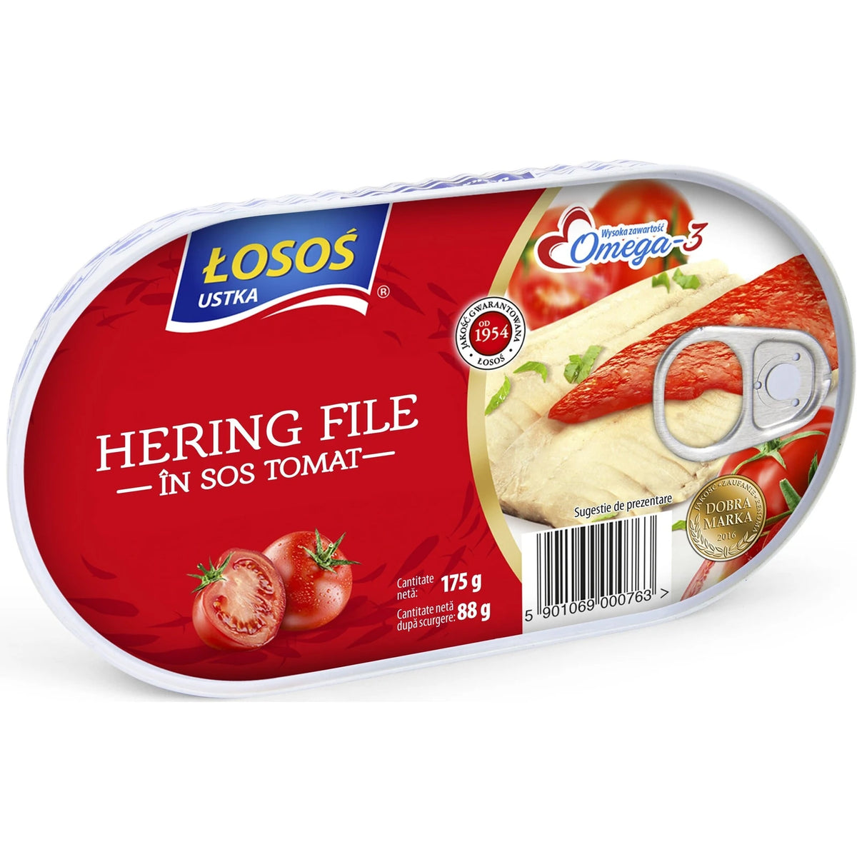 Losos Hering File in Sos Tomat, 170 g