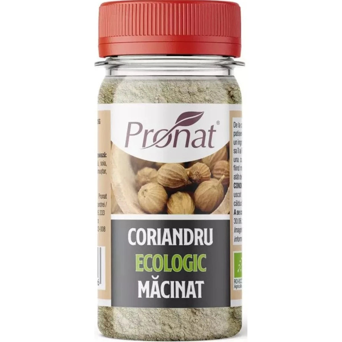 Pronat Coriandru Măcinat Eco, 35g