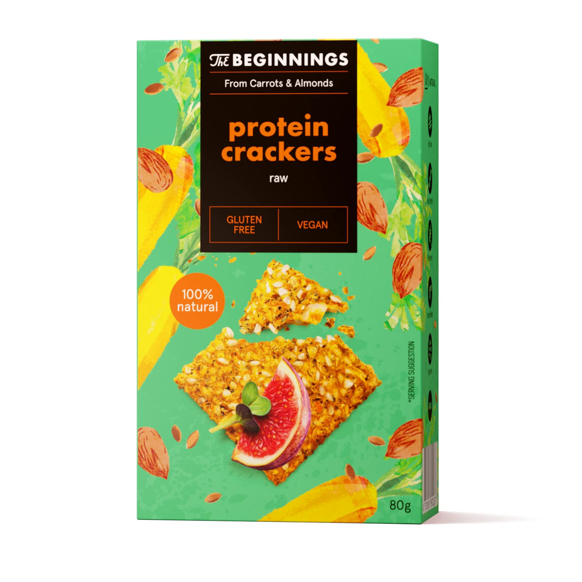 The Beginnings Crackers proteici 80g