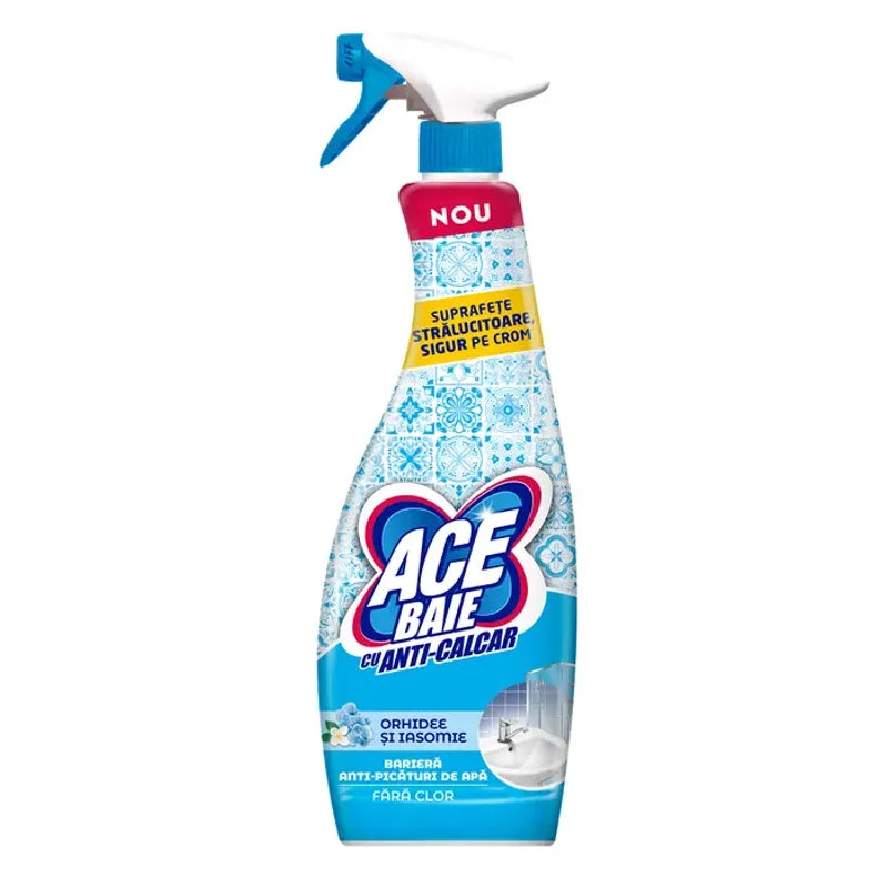 Ace Spray, Solutie Anti-calcar, pentru Baie 650ml