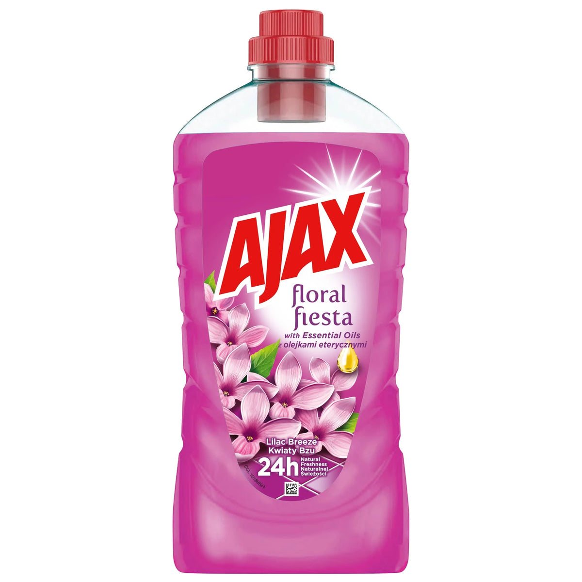Ajax Floral Fiesta Detergent Universal Liliac 1L