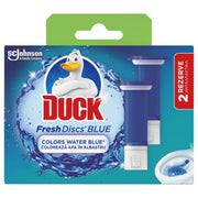 Duck Fresh Discs Blue Rezerve Gel Odorizant Toaleta, 2 Rezerve 72ml
