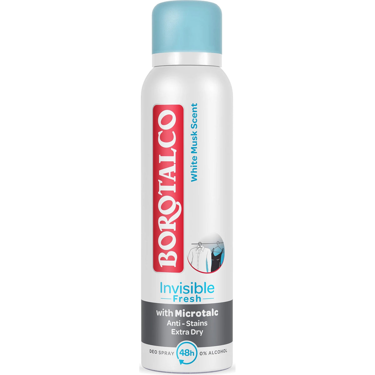 Borotalco Deodorant Spray Invisible Fresh 150ml