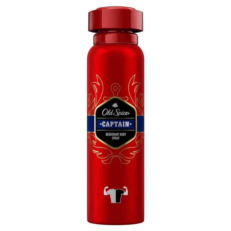 Old Spice Captain, Deodorant Antiperspirant, Spray 150ml