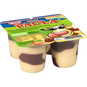 Dr.Oetker Paula Mini Budinca cu gust de vanilie si pete de ciocolata, 4 x 50 g