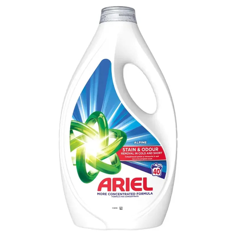 Ariel Alpine, Detergent Automat de Rufe, Lichid, 60 Spalari 2.7L