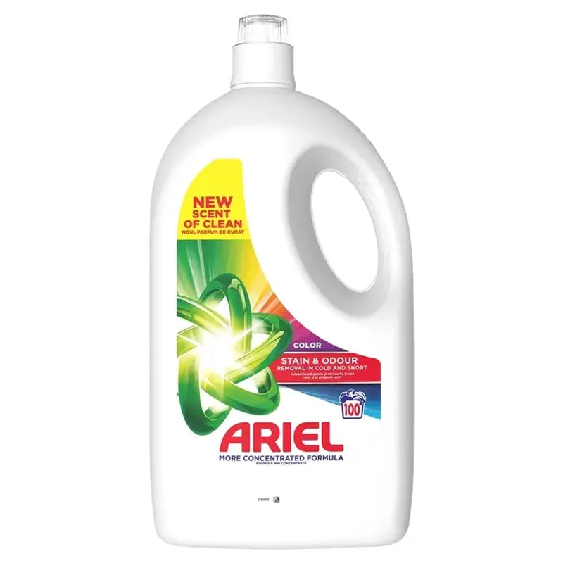 Ariel Color, Detergent Automat de Rufe, Lichid, 100 Spalari 4.5L