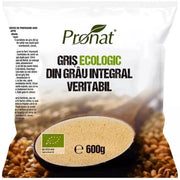 Pronat Griș din Grâu Integral Veritabil Eco, 600g