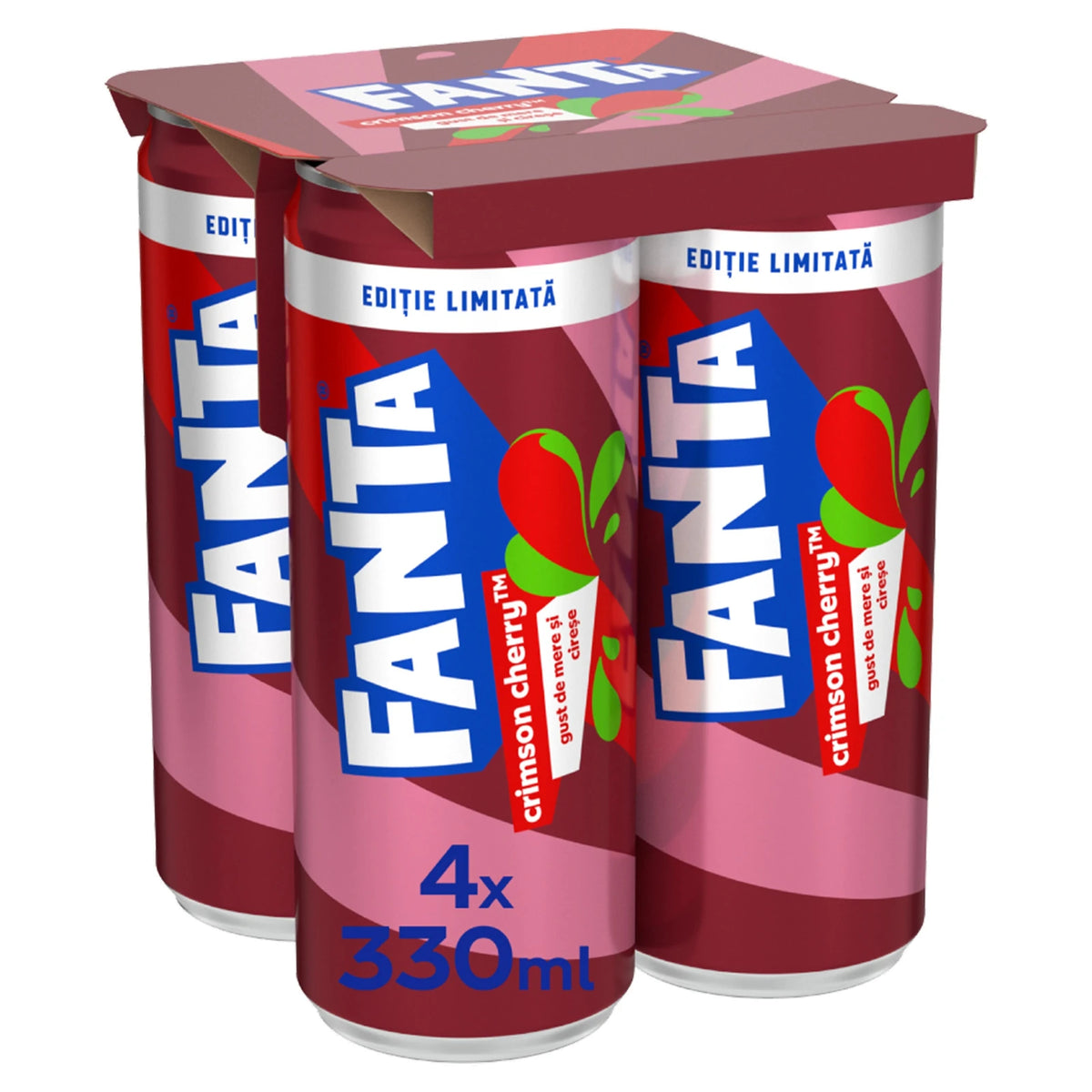 Fanta Crimson Cherry 4pack 4x330ml