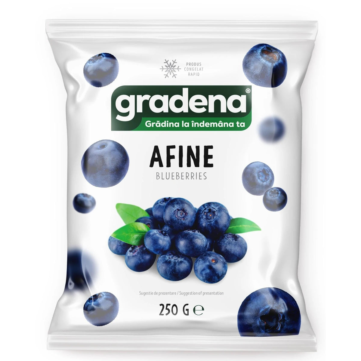 Gradena Afine congelate 250 g