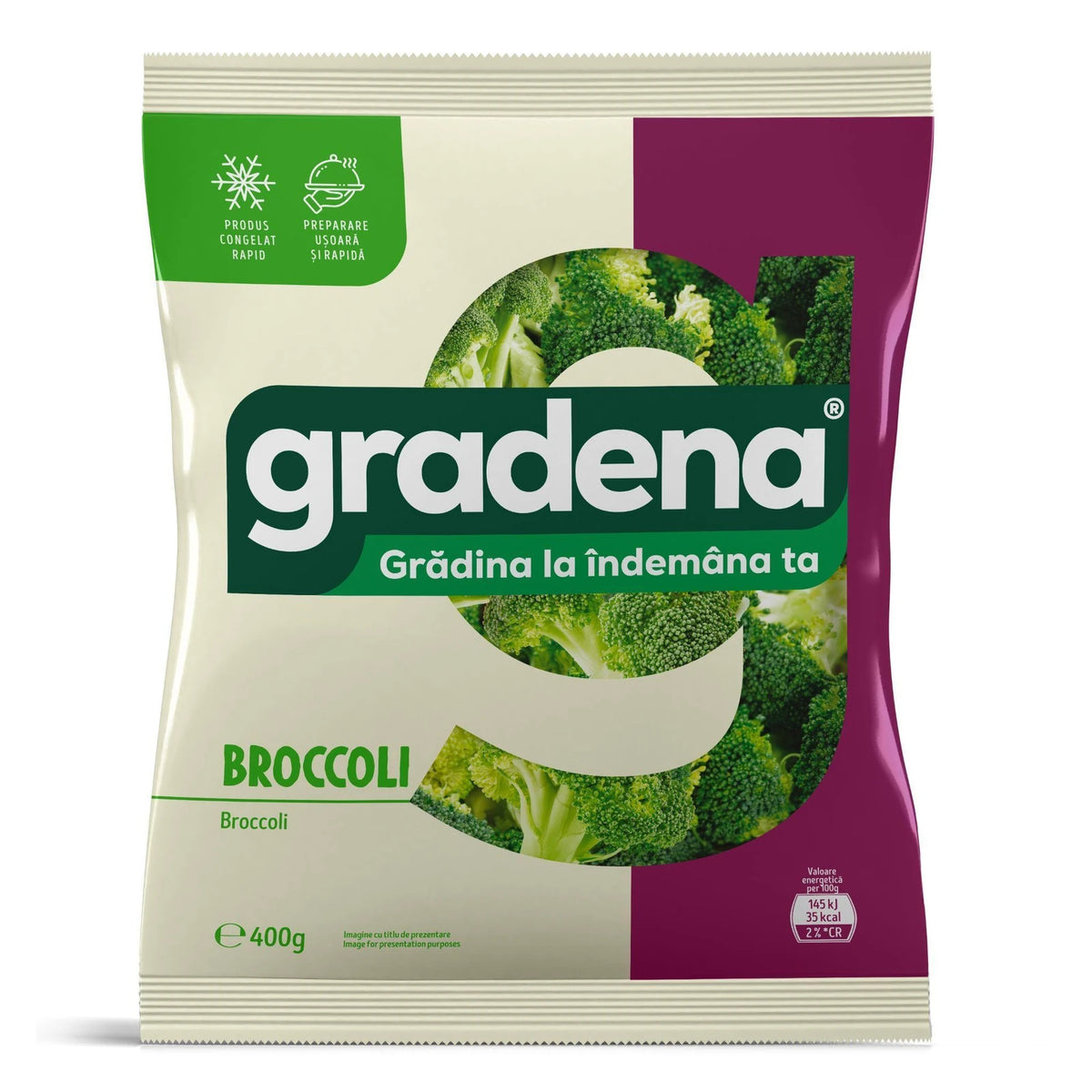 Gradena Broccoli congelat 400 g