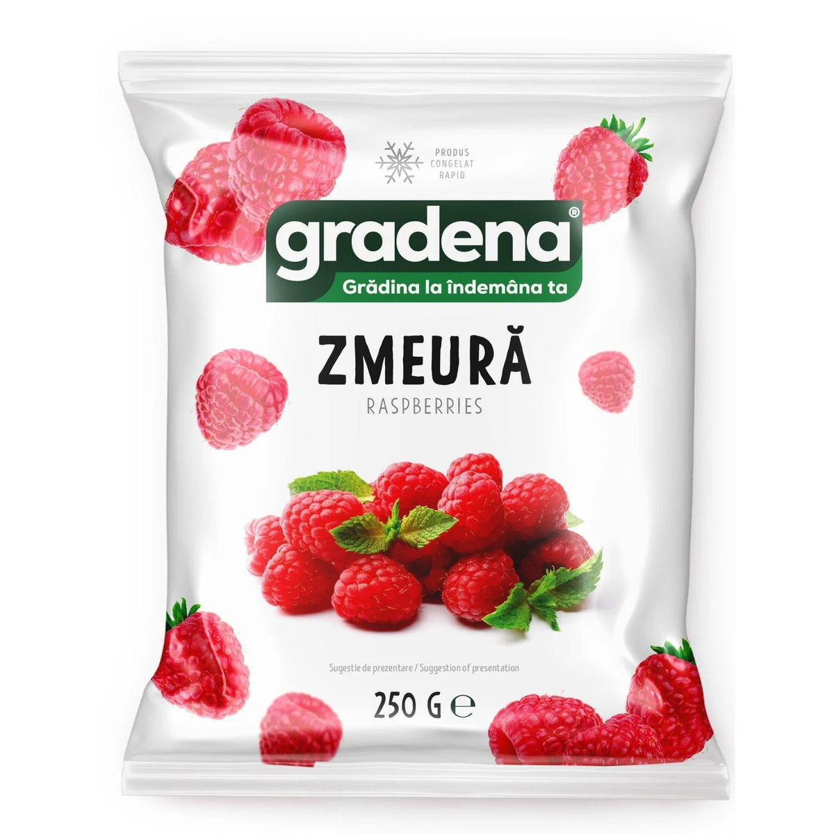 Gradena Zmeura congelata 250 g