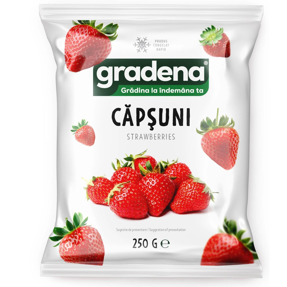 Gradena Capsuni congelate 250 g