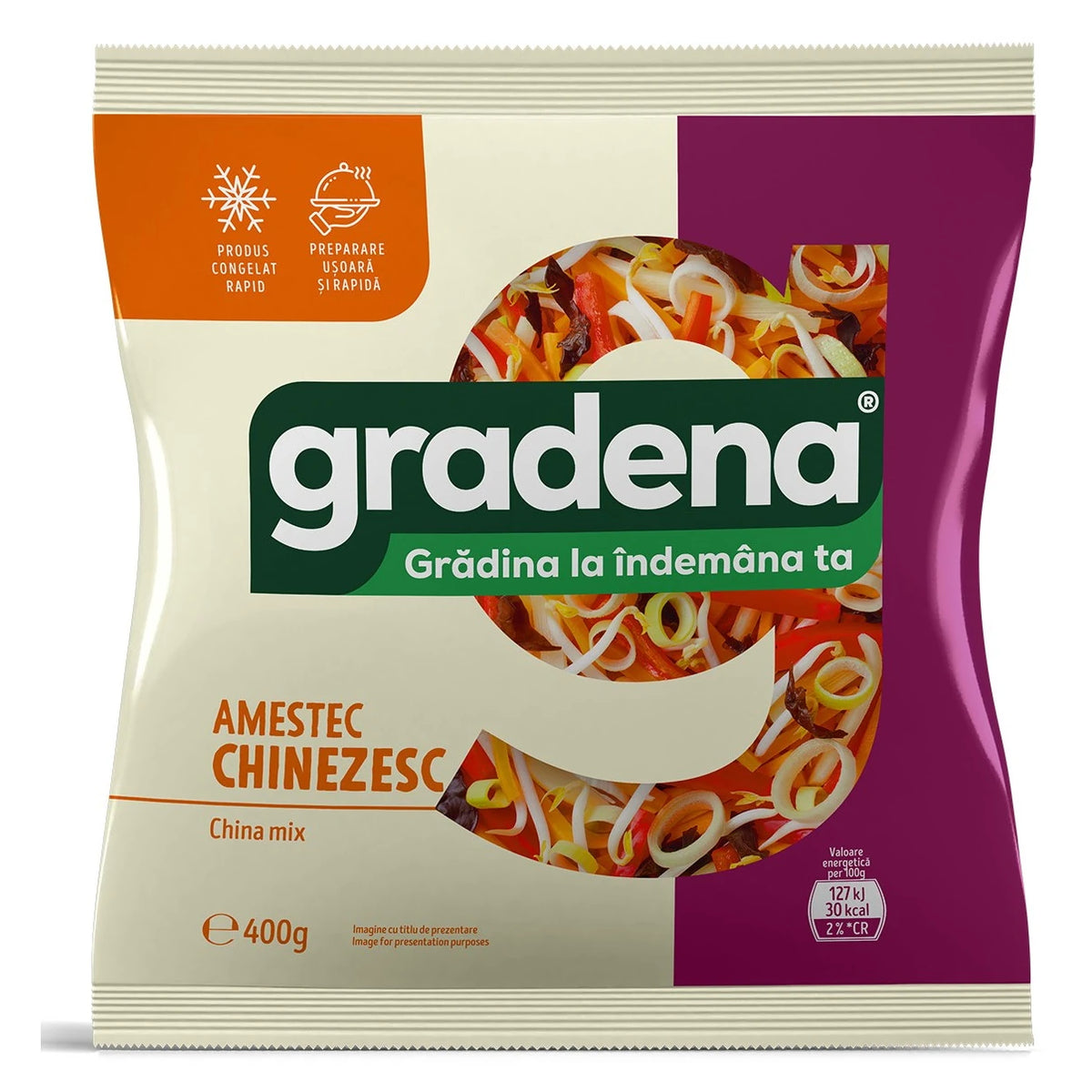 Gradena Amestec de Legume Chinezesc 400 g