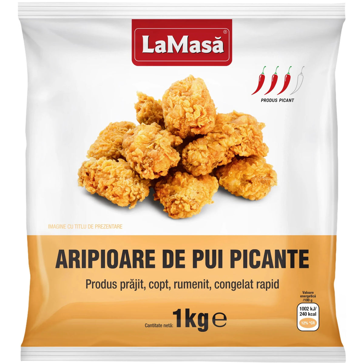 LaMasa Aripioare Crispy Picante de Pui 1kg