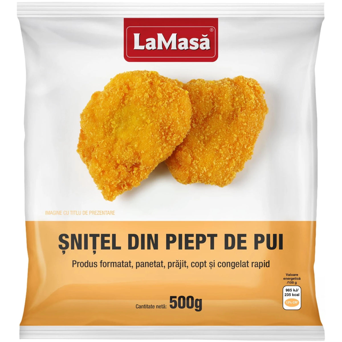 LaMasa Snitel din Piept de Pui 500g