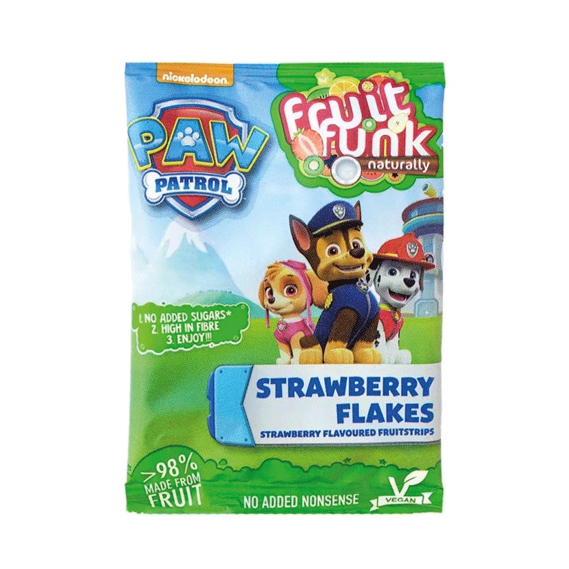 Fruitfunk Fulgi din fructe cu căpșuni Paw Patrol, 16g