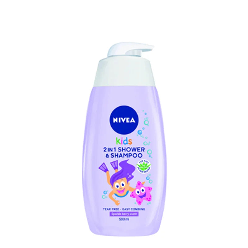 Nivea Baby 2in1 Gel de Dus si Sampon cu Parfum de Fructe de Padure 500ml