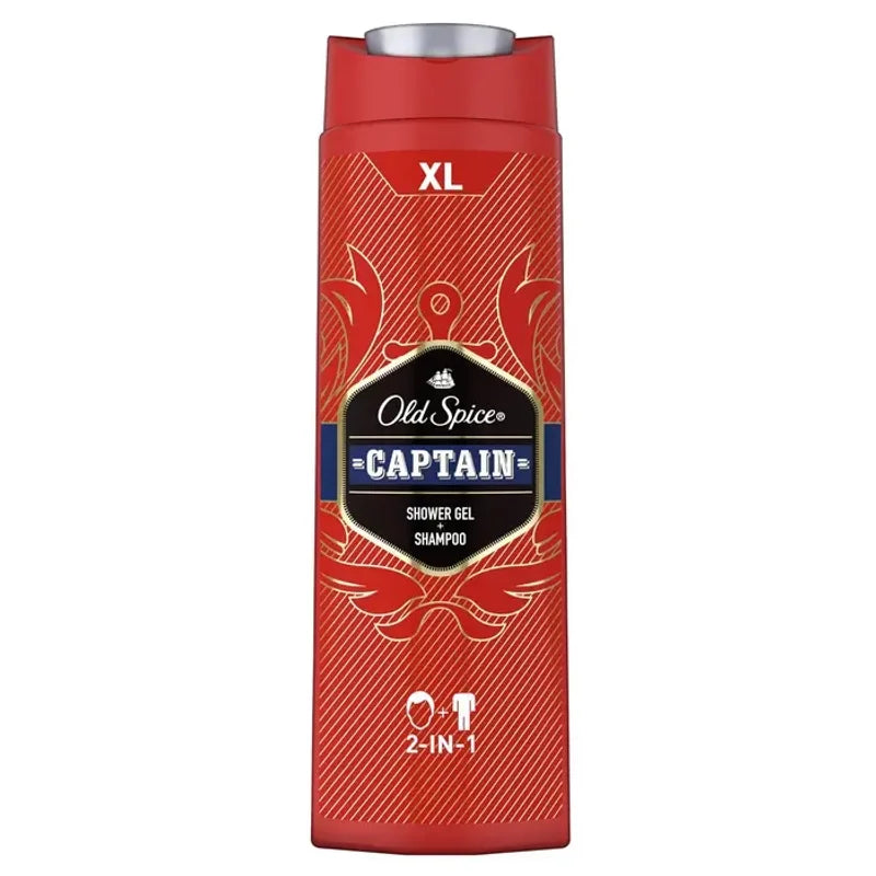 Old Spice Captain, Gel de Dus 400ml