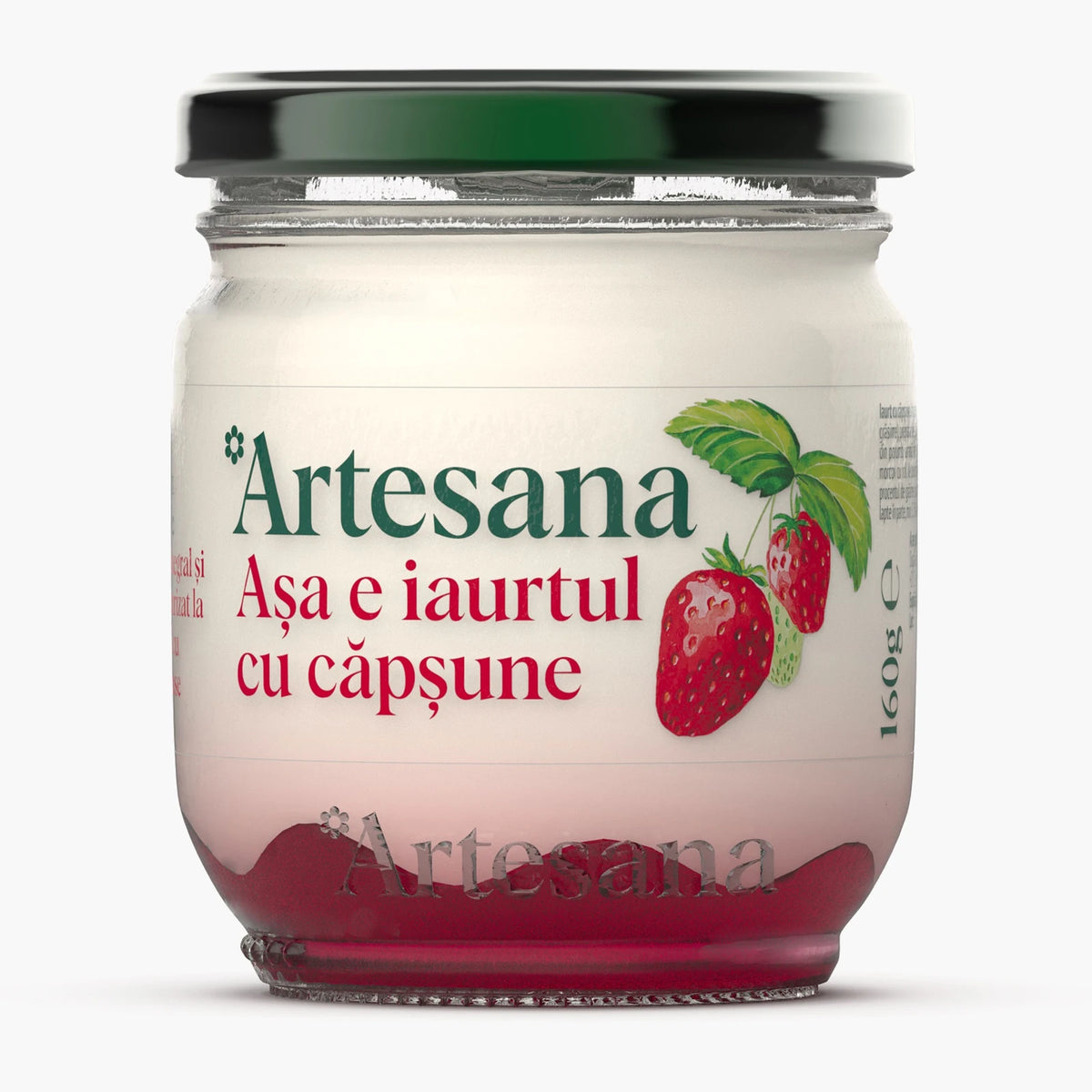Artesana Iaurt cu Căpșune 160g