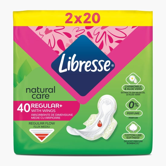 Libresse Natural Care Absorbante Zilnice 40 Bucati