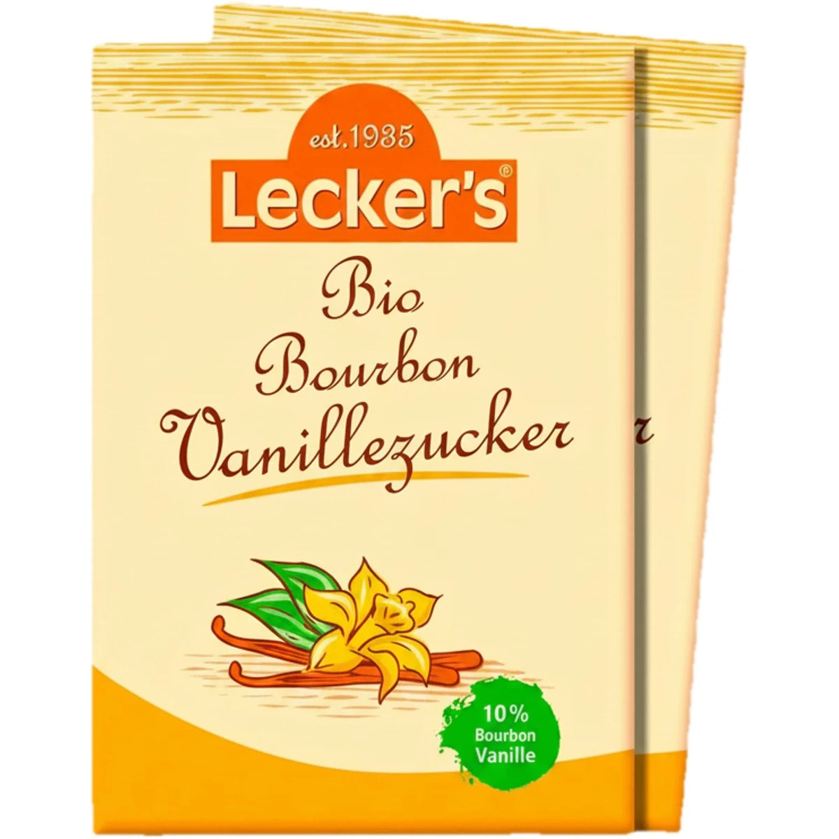 Lecker's Zahăr Vanilat Bourbon Eco, 2x8g