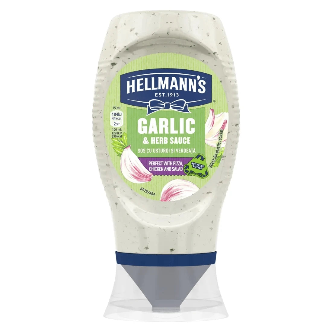 Hellman's Sos de Usturoi si Verdeturi 250ml