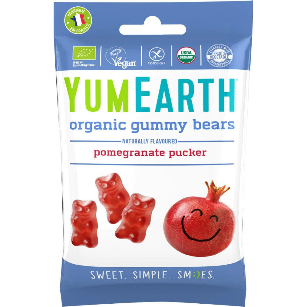 YumEarth Ursuleți gumați bio Gummy Bear, 50g