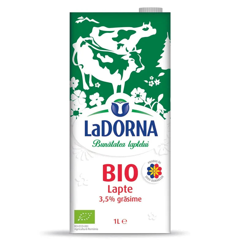 LaDorna BIO Lapte 3.7% Grasime 1L
