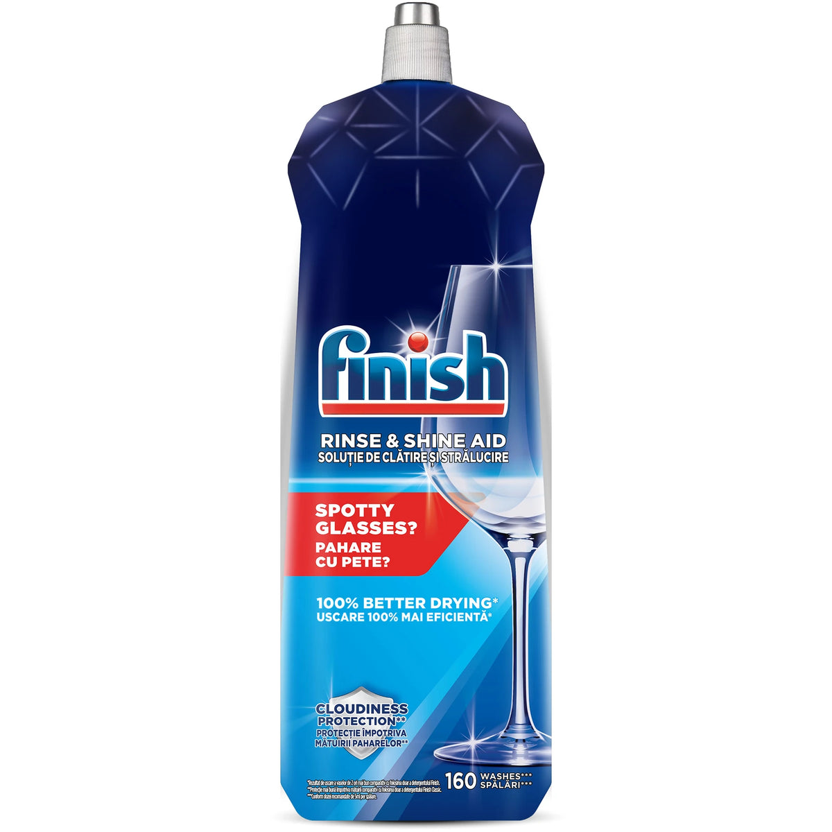 Finish Soluție de clătire și strălucire pentru mașina de spălat vase, 160 spălări 800ml