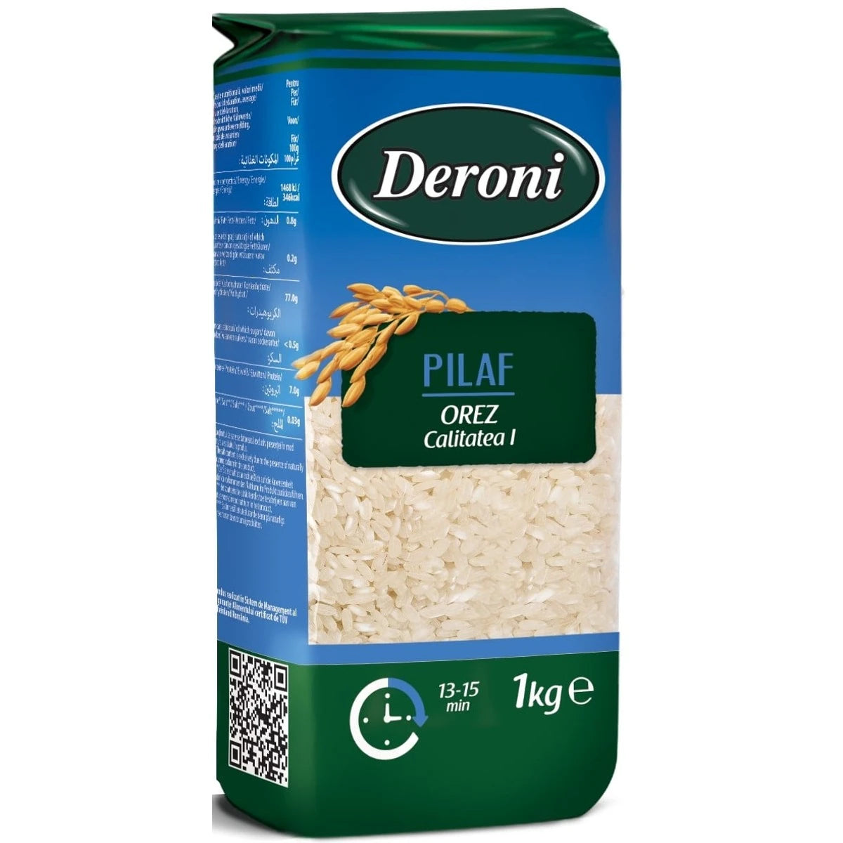 Deroni Orez Pilaf Calitatea I, 1kg