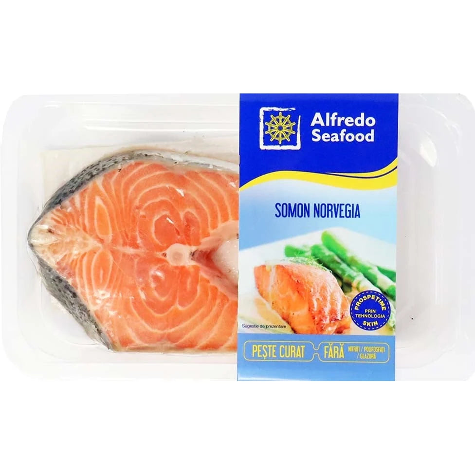 Alfredo Seafood Rondele de Somon Proaspat, 200 g