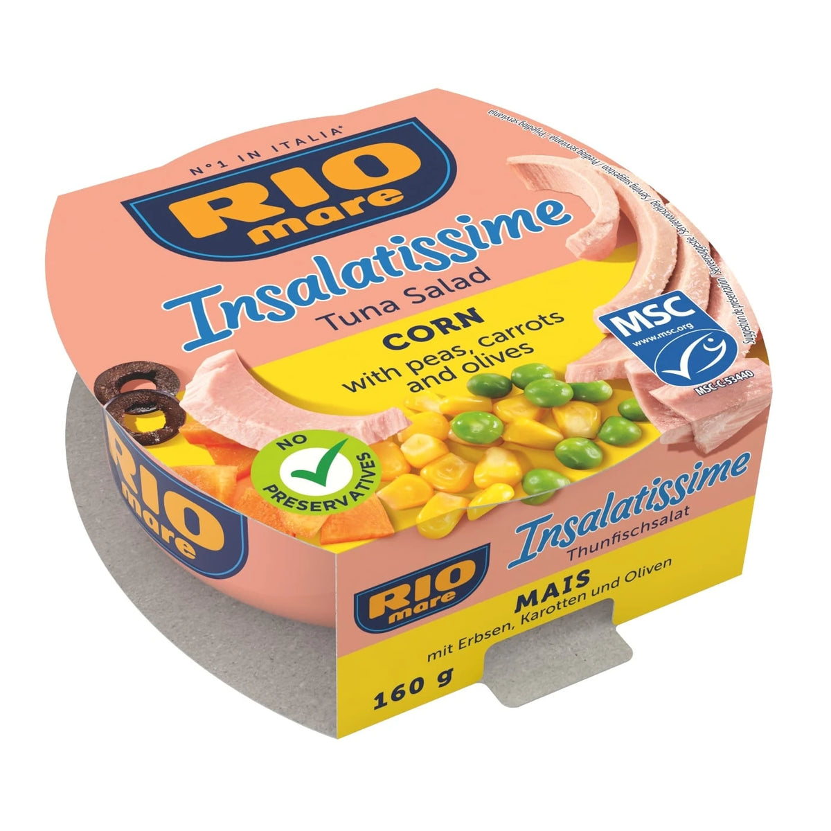 Rio Mare Insalatissime, Salata, de Ton cu Porumb 160g
